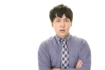 疲れたビジネスマン