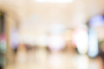 Fototapeta premium defocus bokeh of shopping mall