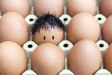 Hairy egg