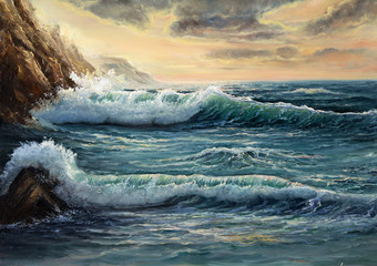Ocean shore