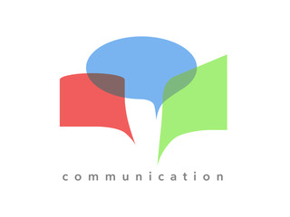abstract communication concept illustration