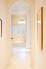 wall and door interior room