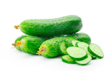 cucumber isolated
