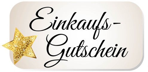 Einkaufsgutschein