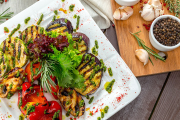 grilled vegetables