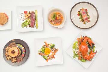 International food for dinner