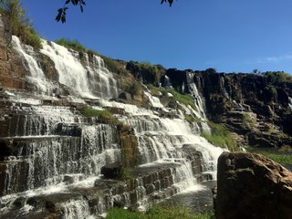 Pongour waterfall, Vietnam
