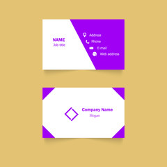 Vector Modern Creative and Clean Business Card Template