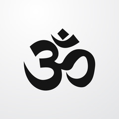 hinduism icon illustration