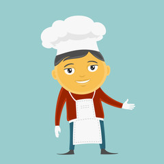 Cook Vector Character