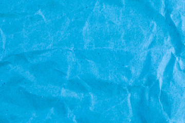 Blue paper textures for backgrounds, Blue recycle crumpled paper