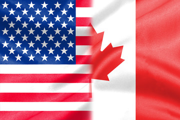 background of half us half canada