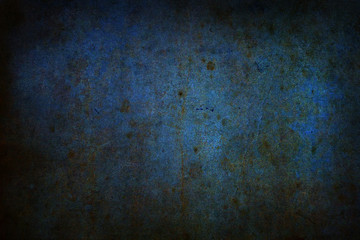 Abstract Background Blue Painted Old Linen