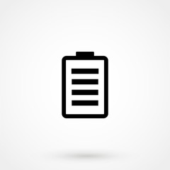 checklist icon vector flat