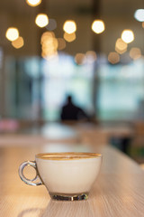 Cappuccino coffee cup ,Hot coffee