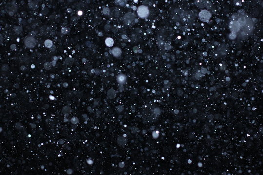 Real falling snow on a black background for use as a texture layer in your project. Add as "Lighten" Layer in Photoshop to add falling snow to any image. Adjust opacity to taste. 