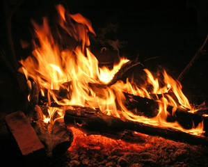 Fototapeta premium bonfire