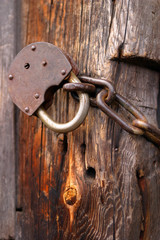old padlock