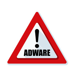 Adware sign illustration © vector_master