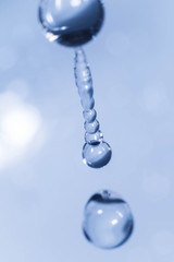 Macro waterdrops