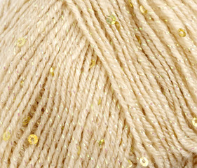 Threads close-up texture - filament and yarn background