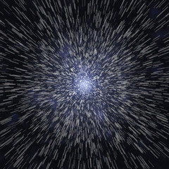 Fototapeta premium Space, Stars Moving