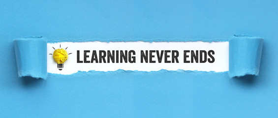 Learnign never ends