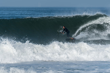 Stand up paddle surfer