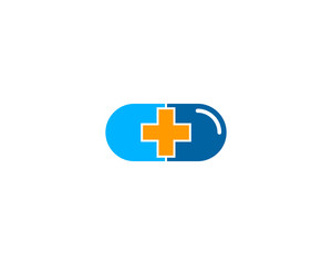 Medical Medicine Logo Design Element