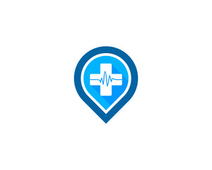Medical Point Logo Design Element