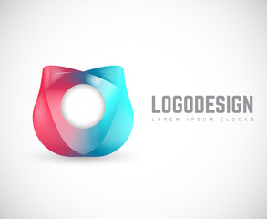 Vector logo. Universal Emblem.