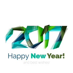 Happy New Year and Chrismas holiday greeting card elements