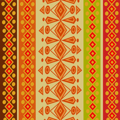 Ethnic Abstract bright pattern background.
