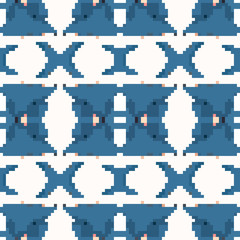 Obraz premium seamless tileable pixel texture pattern