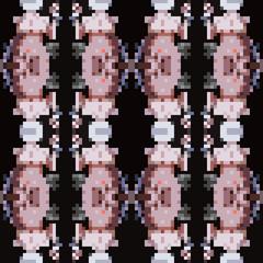seamless tileable pixel texture pattern