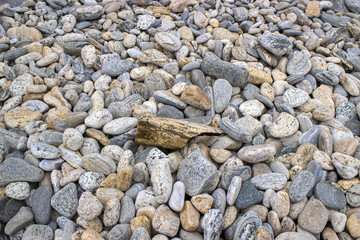 stones on the white background