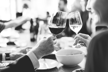 People Cheers Celebration Toast Happiness Togetherness Concept