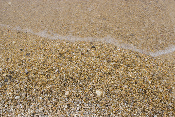 stones on the white background