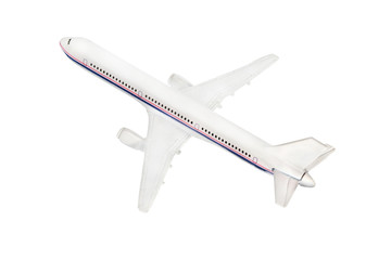 Toy airplane / Toy airplane on white background.