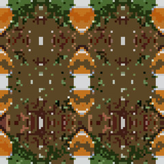 seamless tileable pixel texture pattern