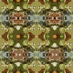 seamless tileable pixel texture pattern