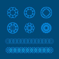 vector ornaments set