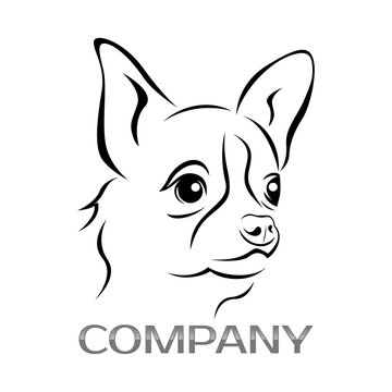 Chihuahua Dog Logo