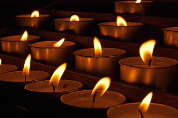 Church Votive Candles - Tea lights