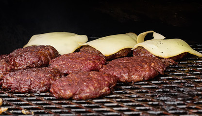 Burgers on street food Festival