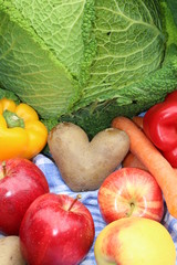 For fruit and vegetable Lovers; für alle, die Obst und Gemüse lieben