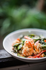 Thai Shrimp And Vegetable Stir Fry 