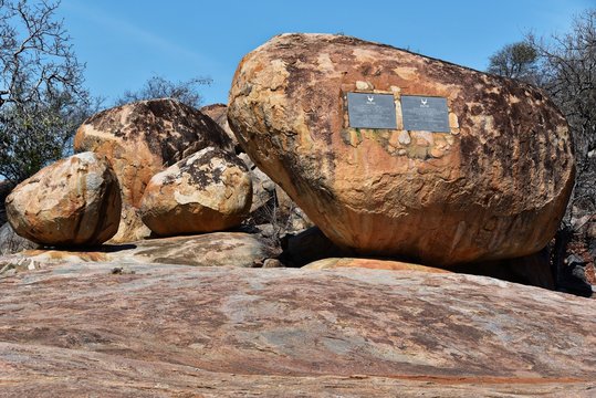 Kruger Denkmal im Kruger Nat. Park - Südafrika