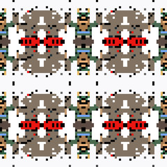 seamless tileable pixel texture pattern