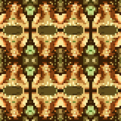 seamless tileable pixel texture pattern